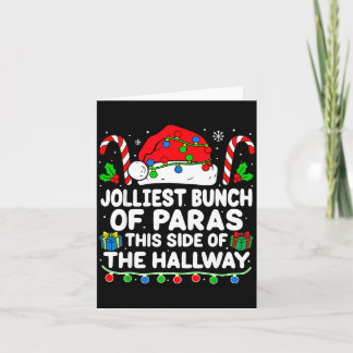 Jolliest Bunch Of Paras This Side Of The Hallway X Card
