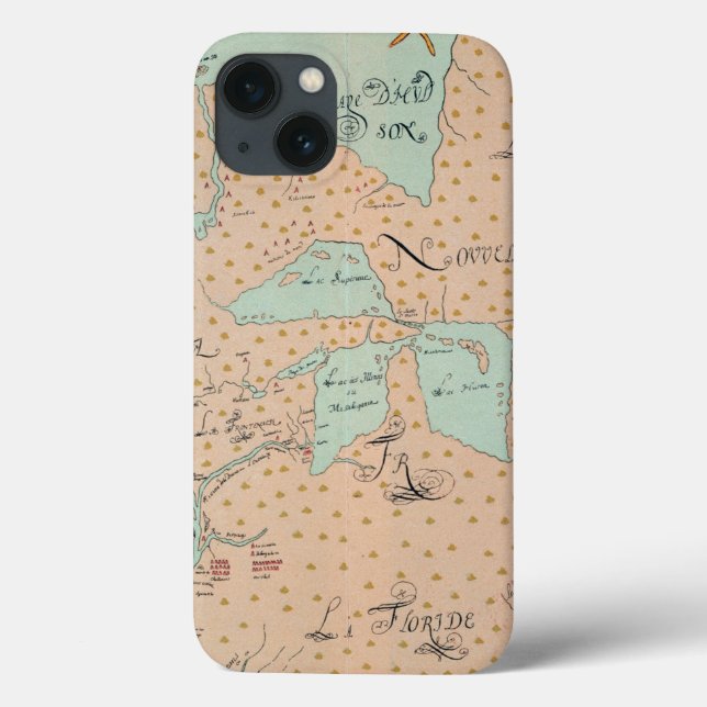 JOLLIET: NORTH AMERICA 1674 Case-Mate iPhone CASE (Back)