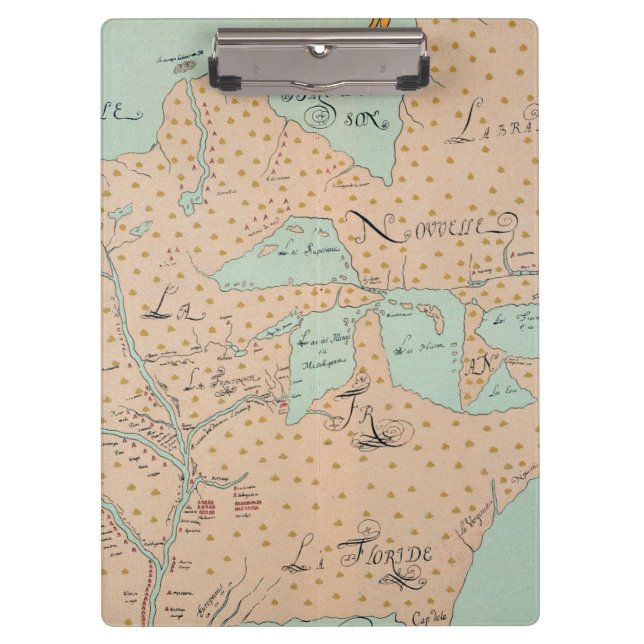 JOLLIET: NORTH AMERICA 1674 CLIPBOARD (Front)