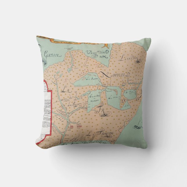 JOLLIET: NORTH AMERICA 1674 CUSHION (Front)