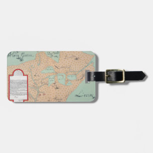 JOLLIET: NORTH AMERICA 1674 LUGGAGE TAG