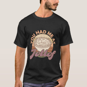 Jollof Nigeria Fried Food Nigerian Flags African R T-Shirt