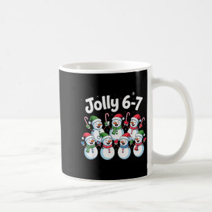 Jolly 6 7 Six Seven Meme Christmas Women Men Kids  Coffee Mug