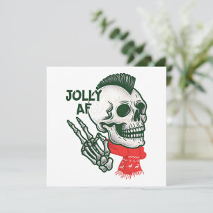 Jolly AF Holiday Card