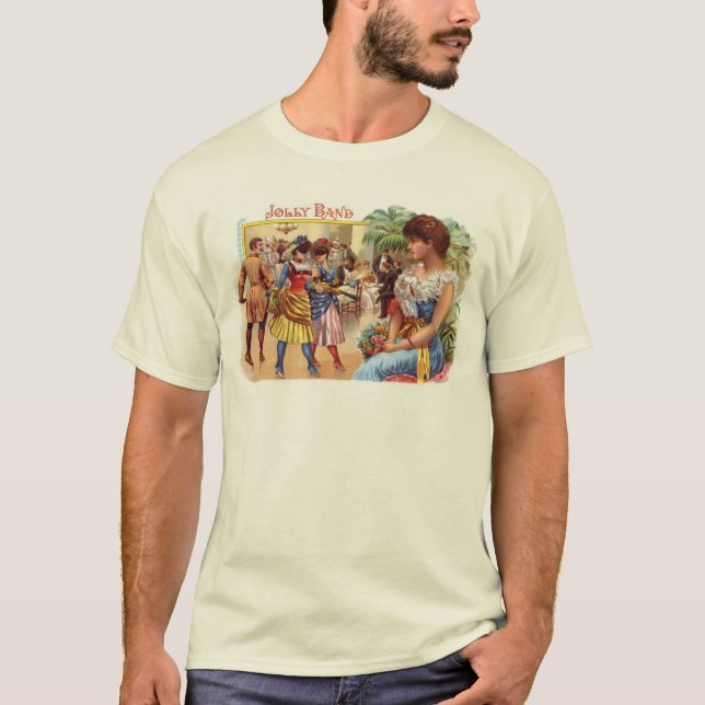 Jolly Band Cigar Label T-Shirt (Front)