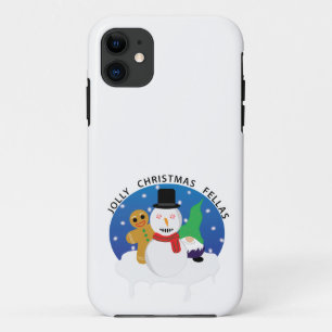 Jolly Christmas Fellas iPhone 11 Case