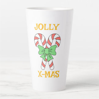 JOLLY CHRISTMAS LATTE MUG