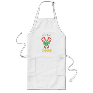 JOLLY CHRISTMAS LONG APRON