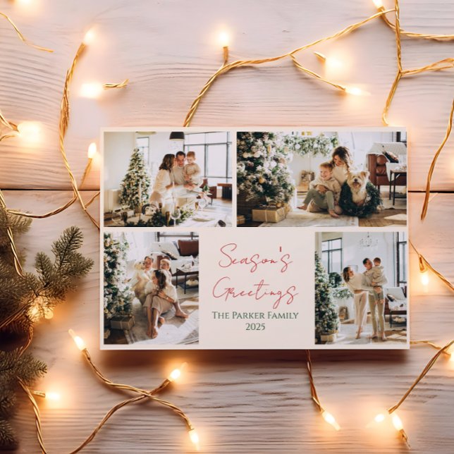 Jolly Christmas Magic Photo Card (Creator Uploaded)