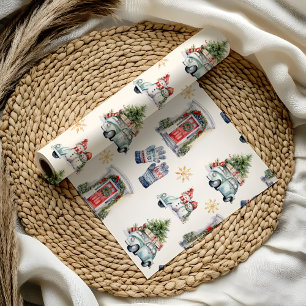 Jolly Christmas Magic Wrapping Paper   Gift Wrap