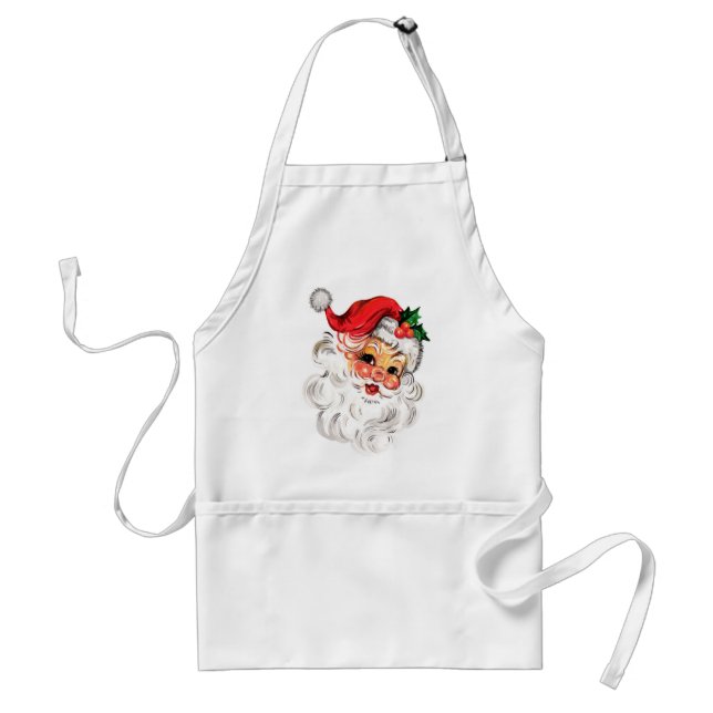 Jolly Christmas Santa Apron (Front)