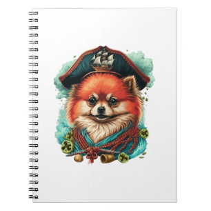 jolly corgis in blue notebook