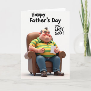 Jolly Fathers Day Art Card