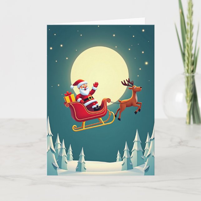 Jolly Figure Night Card (Front)