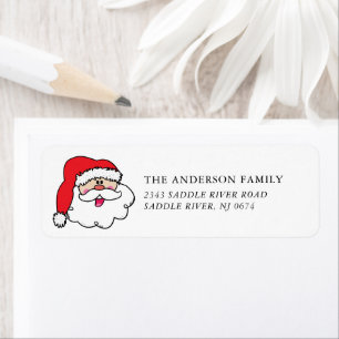 Jolly Fun Santa Return Address