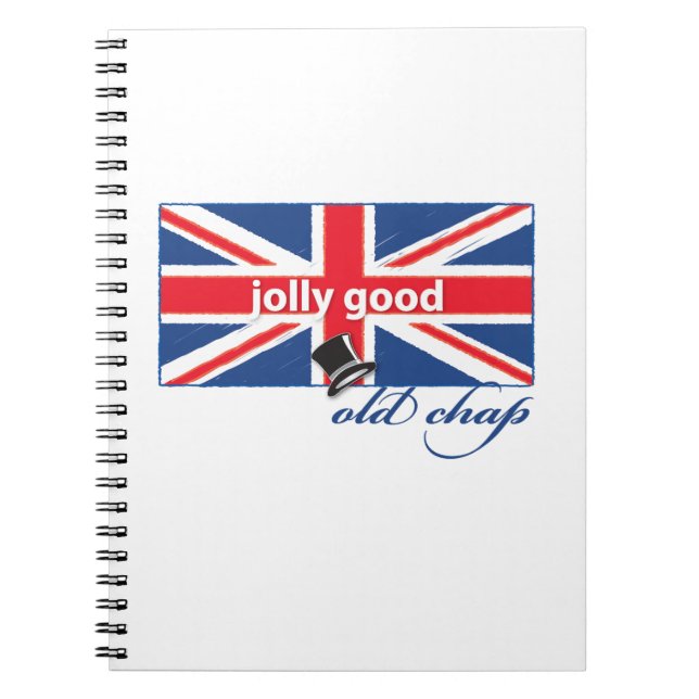 Jolly good old chap! notebook (Front)