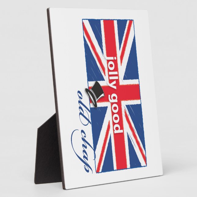 Jolly good old chap! plaque (Side)