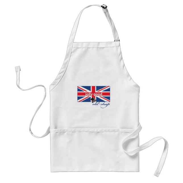 Jolly good old chap! standard apron (Front)