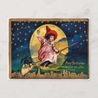 Jolly Hallowe'en Postcard