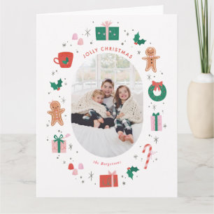 Jolly Happy Christmas Card