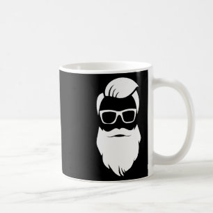 Jolly Hip Hipster Santa Claus Christmas Gift  Coffee Mug