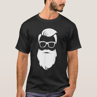 Jolly Hip Hipster Santa Claus  Christmas Gift T-Shirt