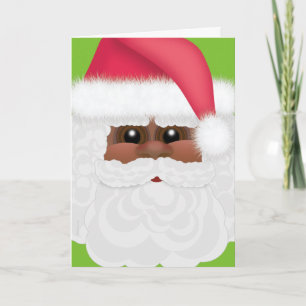 Jolly Holiday Black or African American Santa