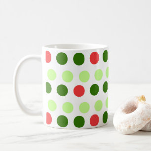 Jolly Holiday Polka Dots Coffee Mug