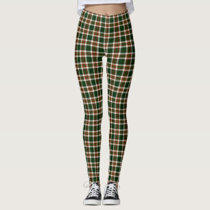 Jolly Holly plaid Leggings