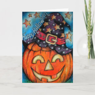 Jolly Jack - Witchy Boo - Happy Halloween Card