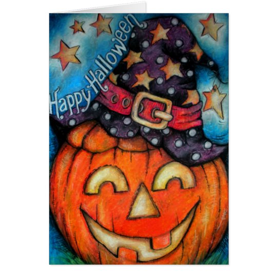 Jolly Jack - Witchy Boo - Happy Halloween Card