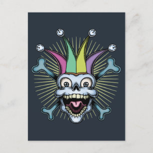 Jolly Jester Postcard