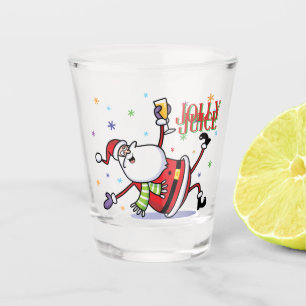 “Jolly Juice” Holiday Shot Glass