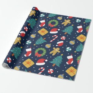 Jolly Jumble Wrapping Paper