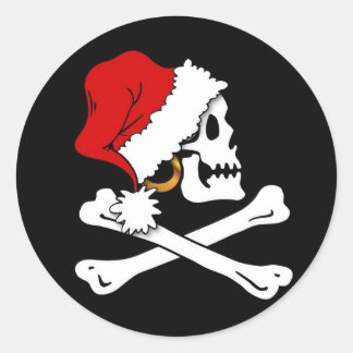 Jolly Kris Kringle Roger Sticker