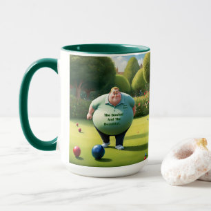 Jolly Lawn Bowler Man, Mug