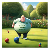 Jolly Lawn Bowler Man,