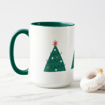 Jolly Little Christmas Tree Holiday Photo Card