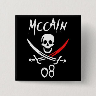 Jolly McCAIN 08 {Blood Tip} 15 Cm Square Badge