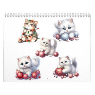 Jolly Meow Moments Christmas Cat Calendar 2026