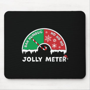 Jolly Metre Bah Humbug To Ho Ho Ho Anti Christmas Mouse Mat