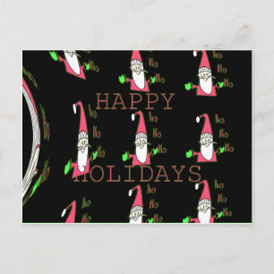 Jolly Mouse Santa: A Fun Holiday Illustration.