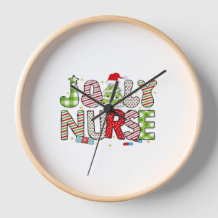 Jolly Nurse, Halloween Classic T-Shirt Clock