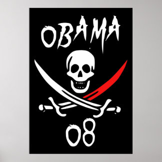 Jolly OBAMA 08 {Blood Tip} Poster