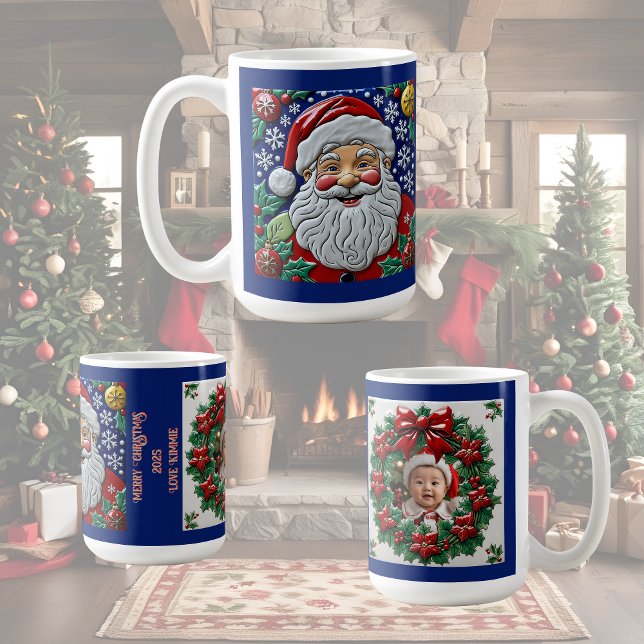 Jolly Ol Saint Nick Customisable Coffee Mug (Creator Uploaded)