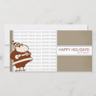 Jolly Old Saint Nick Photo Card