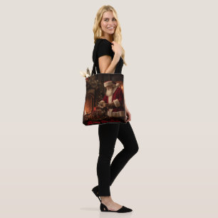Jolly Old Saint Nick Tote Bag