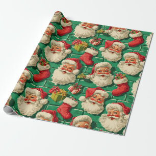 Jolly Old St. Nick's Wrapping Paper