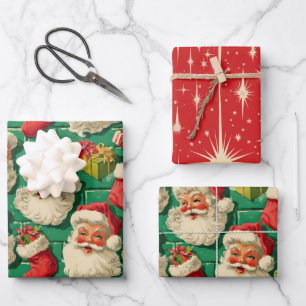 Jolly Old St. Nick's Wrapping Paper Sheet