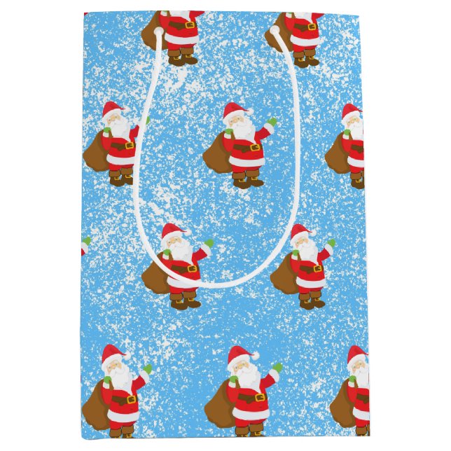 Jolly Ole Saint Nicholas Medium Gift Bag (Front)